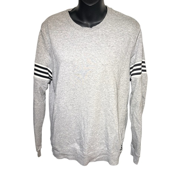 Adidas Women's Gray Sweatshirt pullover - Picture 4 of 10